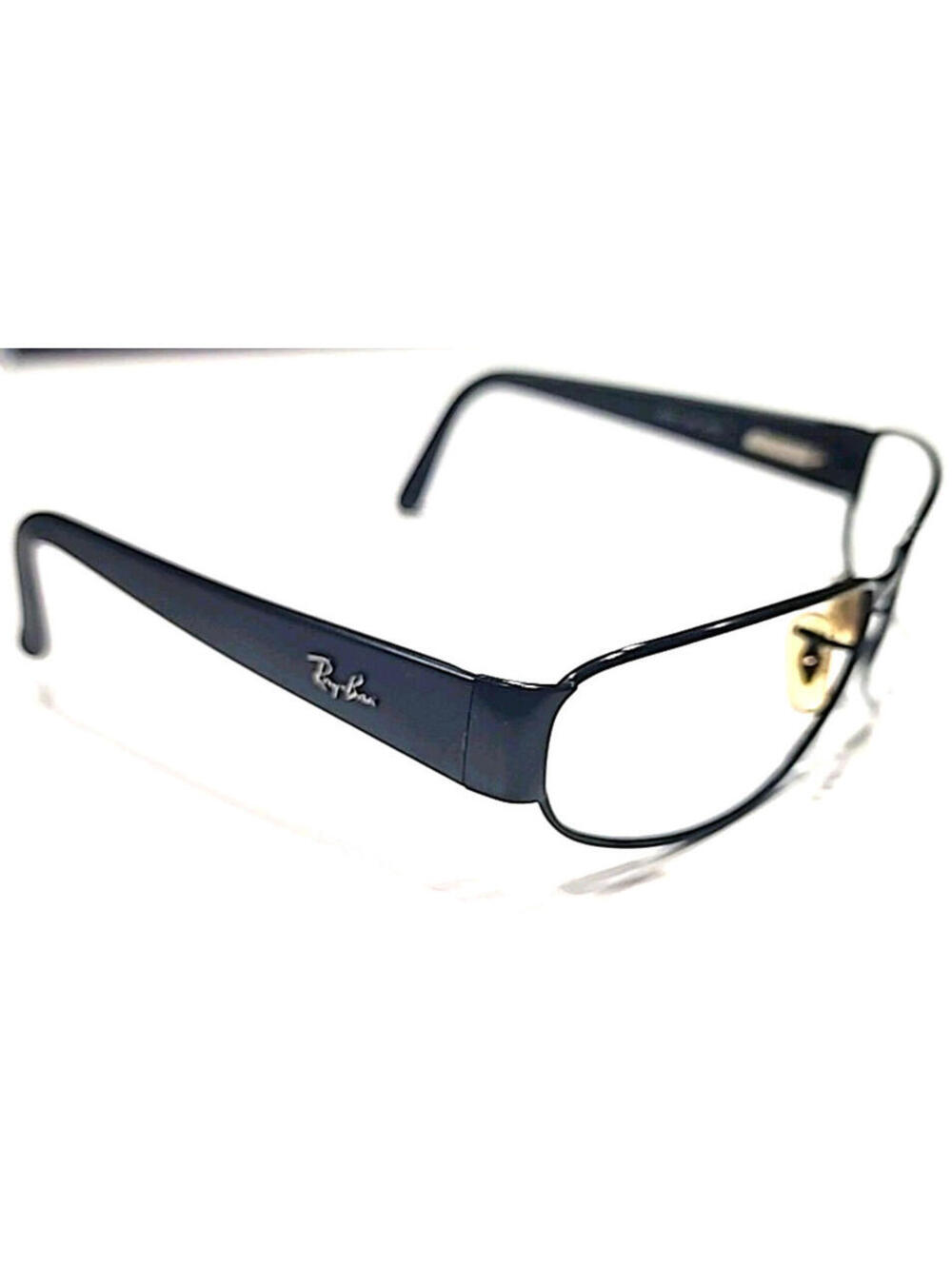 Ray Ban RB3141 006 Black Metal Wrap Sunglasses Frame 60-18 No Lenses